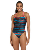 Wake Sprintback Swimsuit - Black/Multi