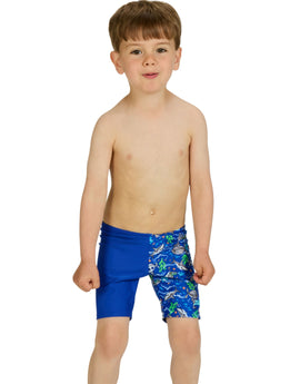 Tots Boys Oceanic Swim Jammer - Blue