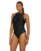 ZOGGS-SS-462554-cable-zipped-hi-neck-black_5-front-swimwear