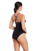 Zoggs - Artisan Multiway Swimsuit - Black/Pink - Model Front
