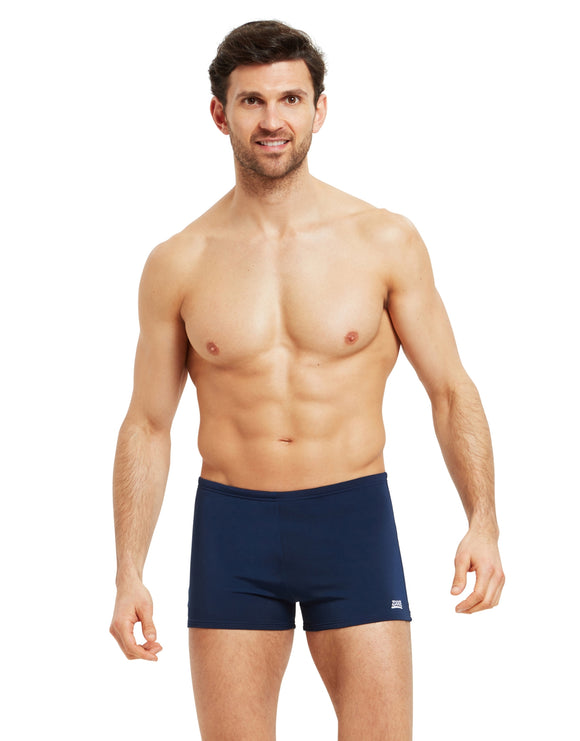 Zoggs - Mens Cottesloe Hip Racer - Navy - Model Front