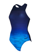 Zoggs - Honor Zip Back Swimsuit - Blue - Product Front