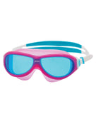 Zoggs - Phantom Junior Mask -Pink/White/Blue Tint