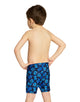 Zoggs - Tots Boys Fontopia Mid Swim Jammer - Blue - Model Front