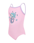 Zoggs - Tots Girls Merry Maiden Classicback Swimsuit - Pink - Product Front