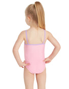 Zoggs - Tots Girls Merry Maiden Classicback Swimsuit - Pink - Model Back