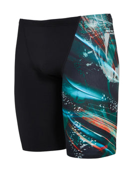 Zoggs - Viper Jett Swim jammer - Black/Green - Product Front
