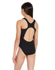 Zoggs - Girls Cottesloe Sportsback Swimsuit - Black - Model Front