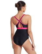 Zoggs-womens-swimsuit-462328-Dakota-Crossback-mag_black-back-model