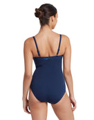 Zoggs-womens-swimsuit-462355-ruched-front-aqua-digital_back-model