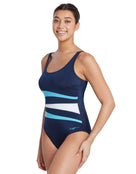 Zoggs-womens-swimsuit-462357-sumatra-adj-scoopback-NVLW_front-model
