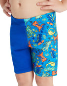 Zoggs - Tots Boys Skaters Mid Swim Jammer - Model Front Close Up
