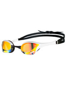 Arena - Cobra Ultra Swipe Mirror Swim Goggle - Copper/White - Front/Side