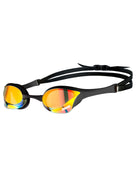 Arena - Cobra Ultra Swipe Mirror Swim Goggle - Copper/Black - Front/Side