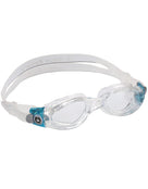 Aqua Sphere - Kaiman Small Fit Goggles - Clear Lens - Product Side