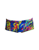 Funky Trunks - Boys Paint Smash Sidewinder Swimming Trunks - Product Only Front