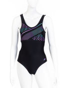 Aquarapid - Womens Alumi Swimsuit - Black - Product Front/Design- Multi/Black