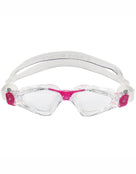 Aqua Sphere - Kayenne Small Fit Swim Goggles - Clear/Fuschia/Clear Lens - Front