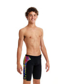 Funky Trunks - Boys Paint Smash Swimming Jammers - Front