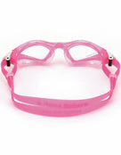 Aqua Sphere - Kayenne Kids Swim Goggles - Pink/Clear/Clear Lens - Back