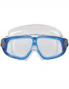 Aqua Sphere - Seal 2.0 Swimming Mask - Light Blue/Clear Lens - Front