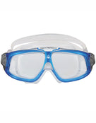 Aqua Sphere - Seal 2.0 Swimming Mask - Light Blue/Clear Lens - Front
