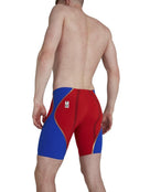 Speedo Mens Fastskin LZR Intent Swim Jammer - Red/Blue - Back/Side