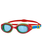 Zoggs - Little Sonic Air Swim Goggle - Blue/Red/Tint - Front