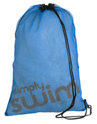 Simply Swim - Mesh Bag - Blue - Front - Logo 