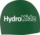 HydroKidz - Kids Silicone Swimming Caps - Green