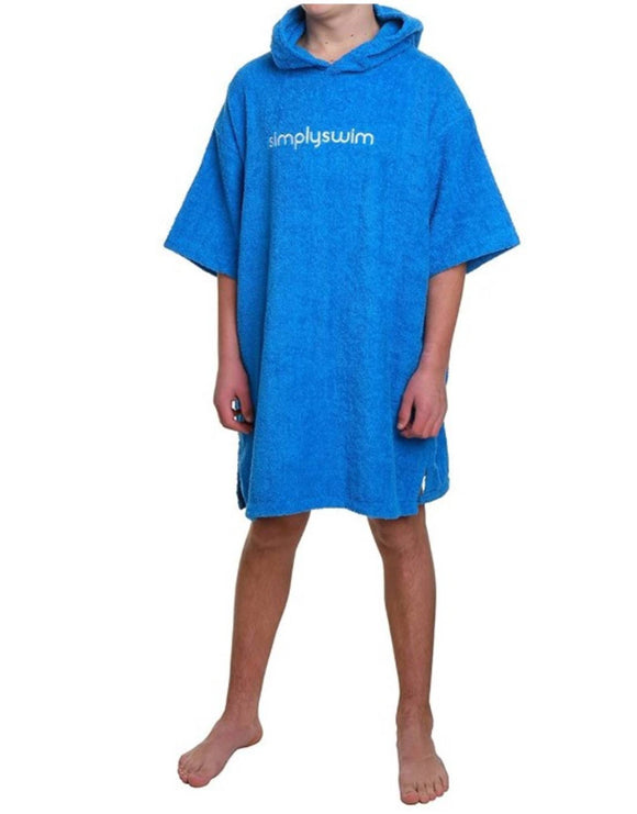 Simply Swim - Kids Towel Robe - Front Model 