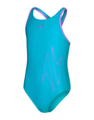 Speedo - Girls HyperBoom Placement Flyback - Blue/Purple - Product Only Front/Side