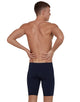 Speedo Mens Endurance Plus Swim Jammer - True Navy - Front/Side