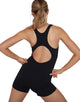 Speedo Womens Endurance Plus Legsuit - Black - Front