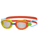 Zoggs - Kids Predator Swim Goggle - Lime/Pink/Orange/Clear Lens - Product Only