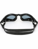 Aqua Sphere Kayenne Swim Goggles -Black/Silver/Tinted Lens - Back