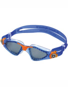 Aqua Sphere Kayenne Kids goggle - Blue/Orange/Tinted Lens - Front/Left Side