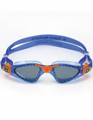 Aqua Sphere Kayenne Kids goggle - Blue/Orange/Tinted Lens - Front