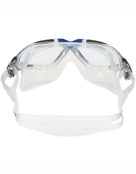 Aqua Sphere Vista Swimming Mask - Grey/Blue/Clear Lens - Back