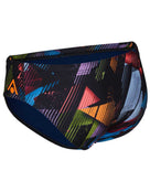 Aqua Sphere - Essential 8cm Swimming Brief - Multicolour/Navy - Product Back Design