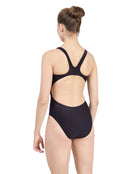 Aqua Sphere - Womens Essentials Classic Back Swimsuit - Black - Model Back