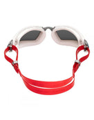 Aqua Sphere - Kayenne Pro Photochromatic Swimming Goggles - Back - White/Red