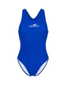 Aquafeel Classic Open Back Swimsuit - Royal Blue - Front