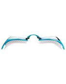 Aquarevol - Dual Prescription Mirrored Goggles - Blue/Gold - Honeycomb/Lens - Goggle Shape/Design
