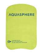 Aqua Sphere - Adult Swim Kickboard - Navy/Yellow - Product Back