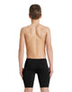 Arena - Boys Team Solid Swim Jammer - Black/White - Model Front Pose
