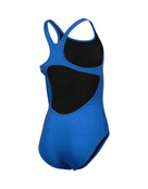 Girls Team Swim Pro Solid Swimsuit - Royal/White