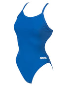 Arena - Team Challenge Solid Swimsuit - Royal/White - Product Front Design