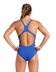 Arena - Team Swim Pro Solid Swimsuit - Model Front Pose - Royal/White 