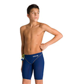 Arena Boys Powerskin ST 2 Swim Jammer - Navy - Front Pose